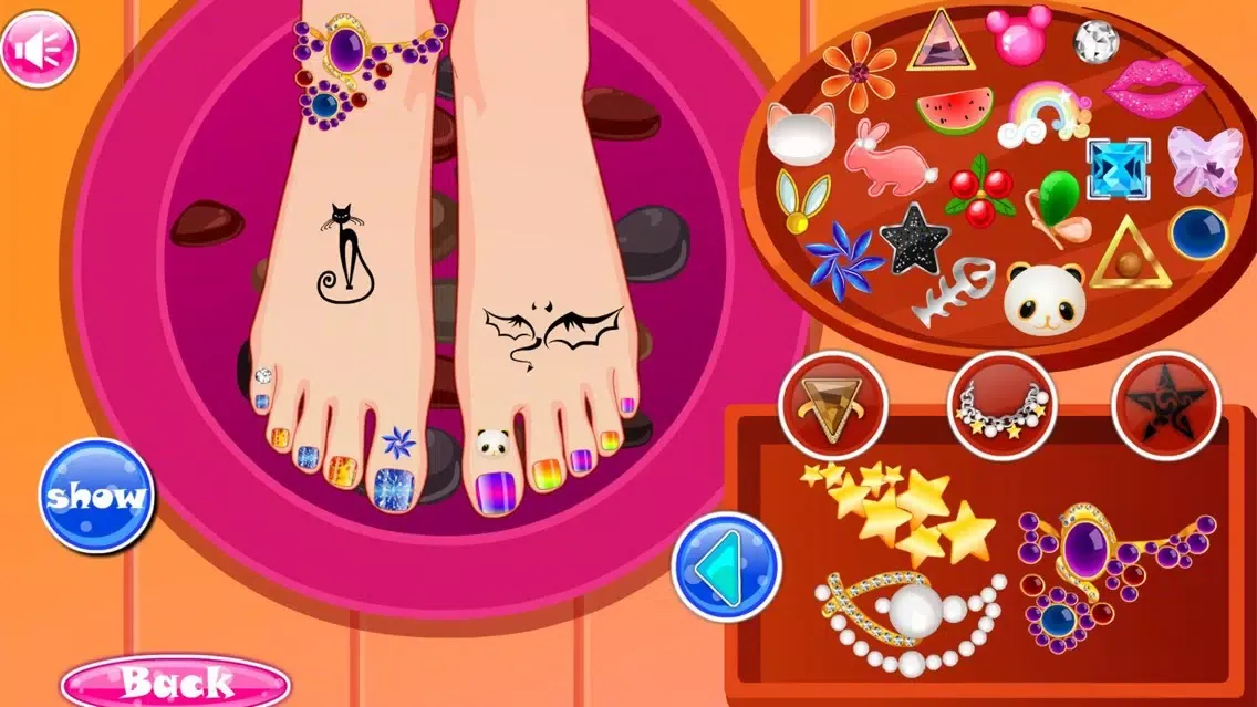 Princess Pedicure Salon - Nail art decoration game स्क्रीनशॉट