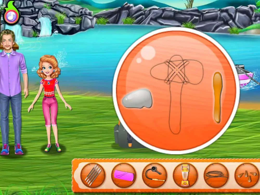 Sandra Camping with Dad iPad  Ekran Görüntüleri