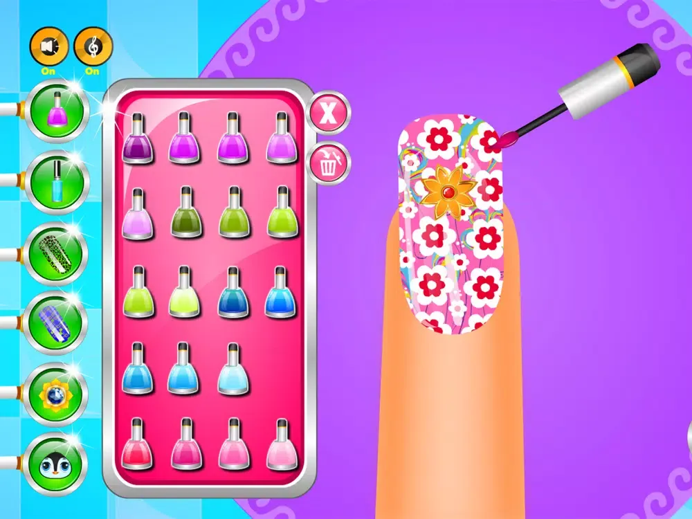 Скриншоты Shiny Nail Salon iPad 