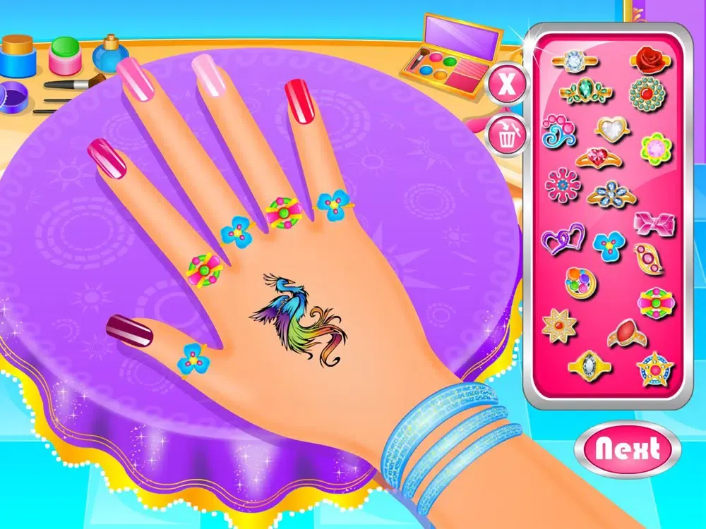 Скриншоты Shiny Nail Salon iPad 