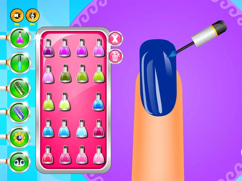 Скриншоты Shiny Nail Salon iPad 