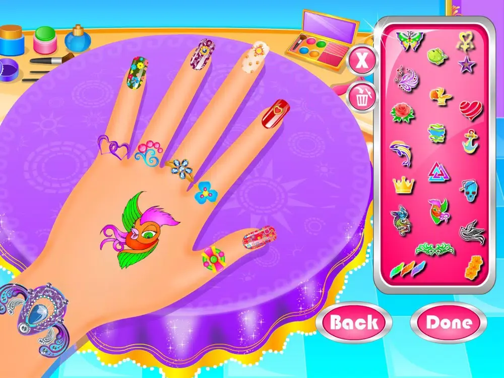 Скриншоты Shiny Nail Salon iPad 