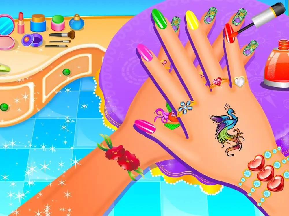 Скриншоты Shiny Nail Salon iPad 
