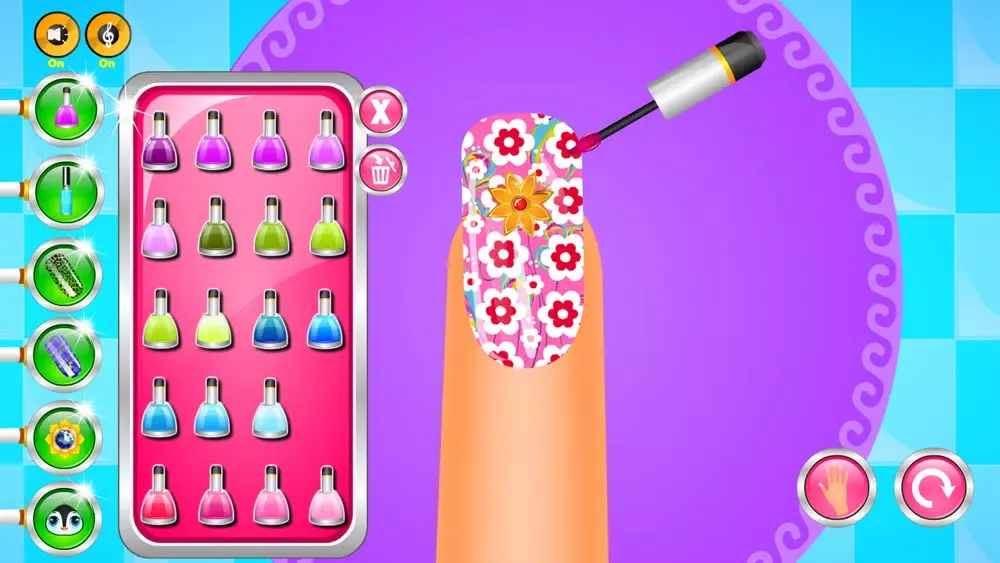 Скриншоты Shiny Nail Salon