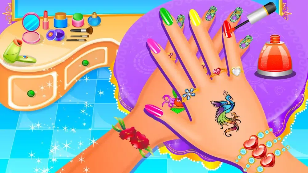Скриншоты Shiny Nail Salon