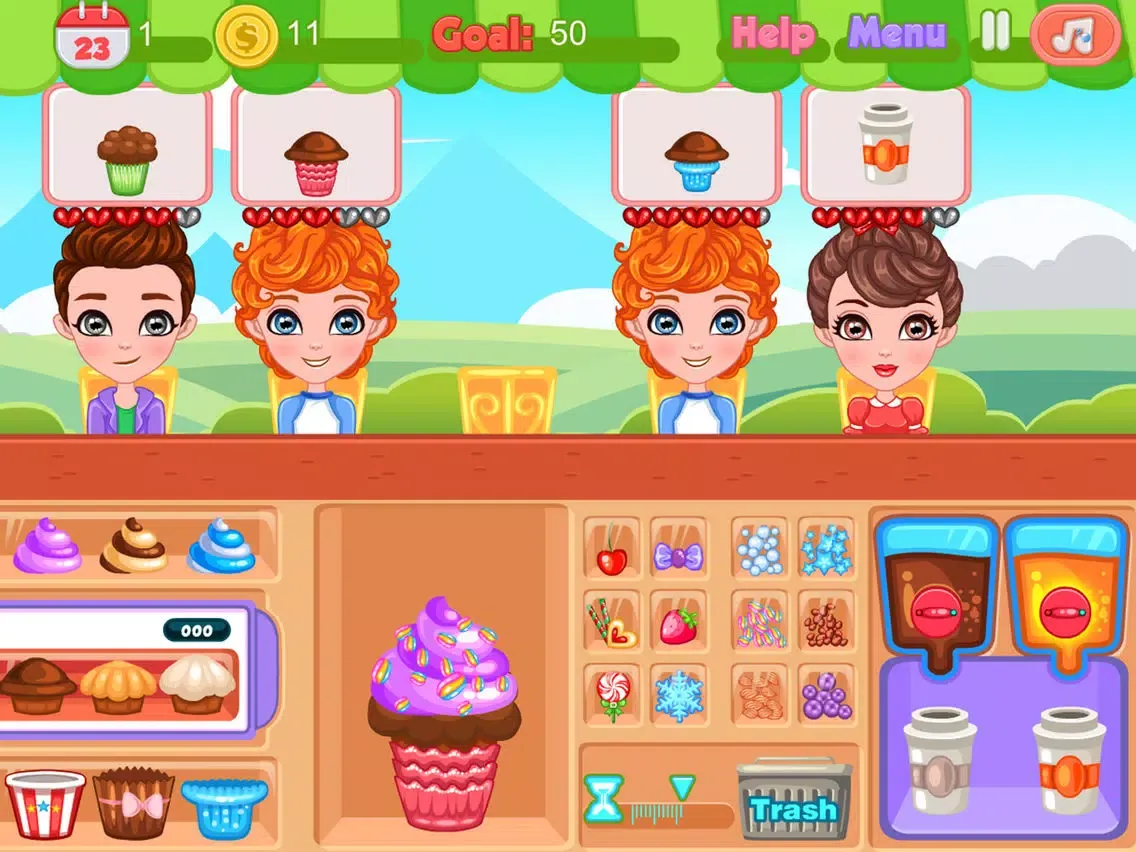 Screenshot di Super Market Cupcakes iPad 