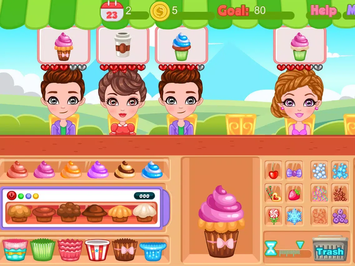 Screenshot di Super Market Cupcakes iPad 