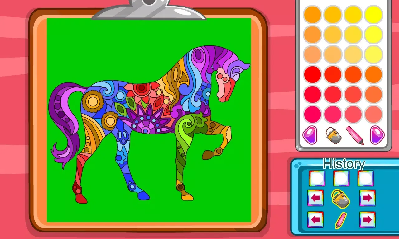 Virtual Mandala Coloring Book 스크린샷