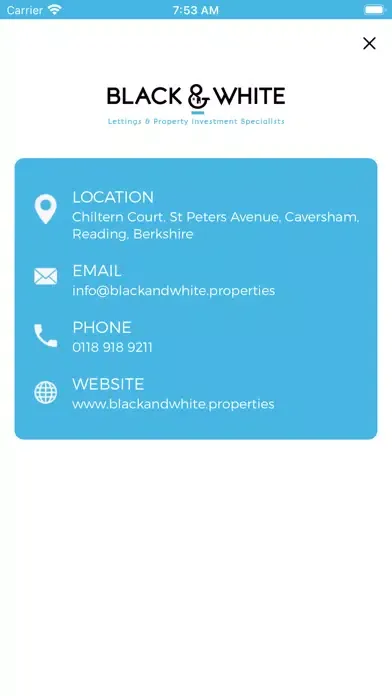 Ảnh chụp màn hình của Black and White Property