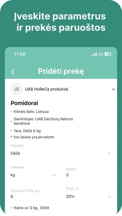 Zrzuty ekranu ABWay.Supplier