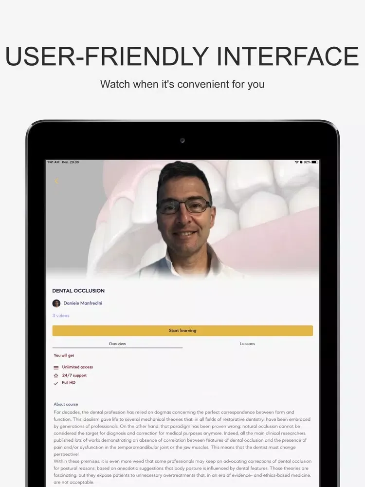 Dental Education iPad 应用截图