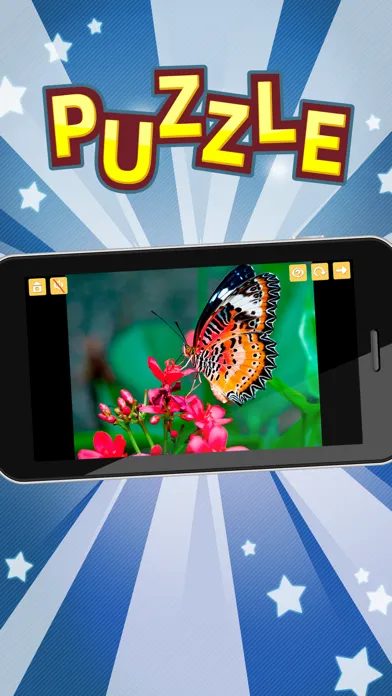 Butterfly Jigdsaw Puzzles 스크린샷