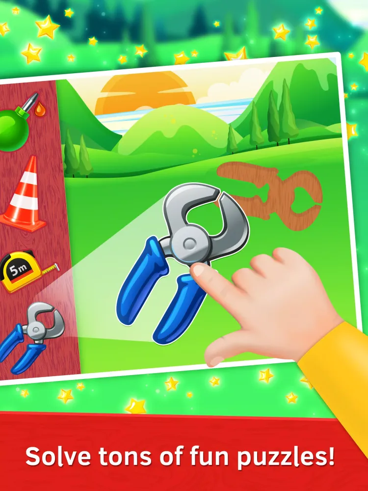 Baby Puzzles. Garage Tools Screenshots