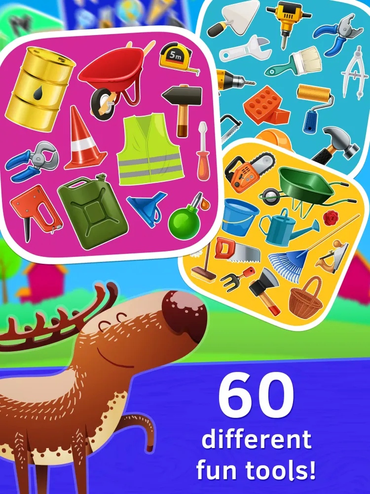 Baby Puzzles. Garage Tools Screenshots