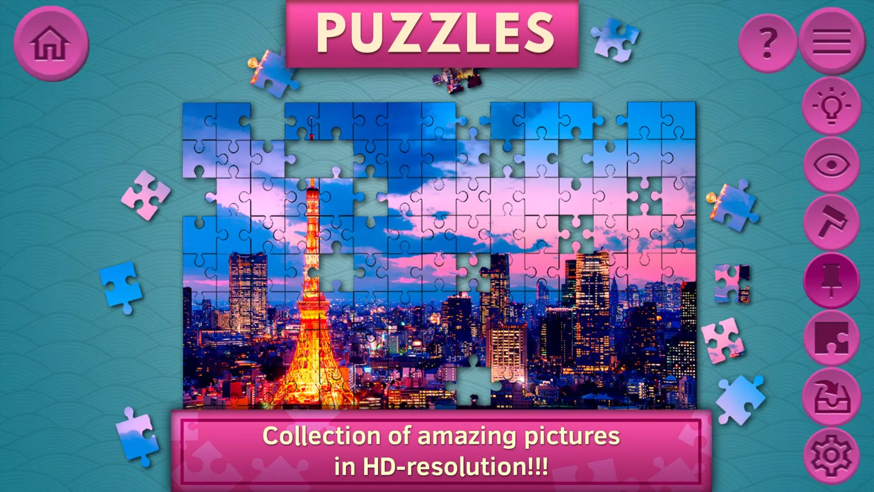 City Jigsaw Puzzles Screenshots