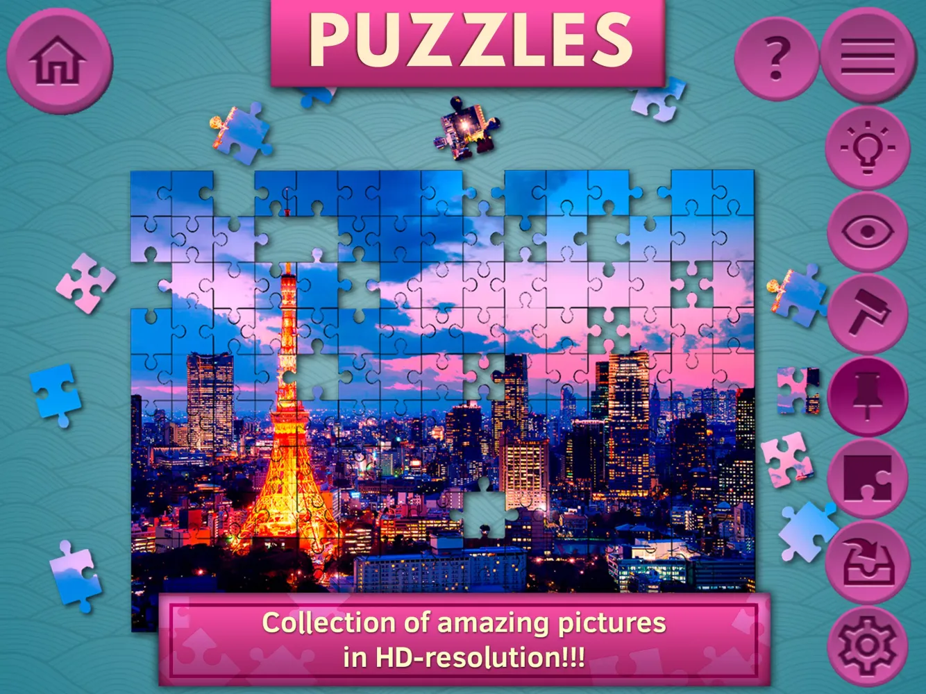 City Jigsaw Puzzles Screenshots