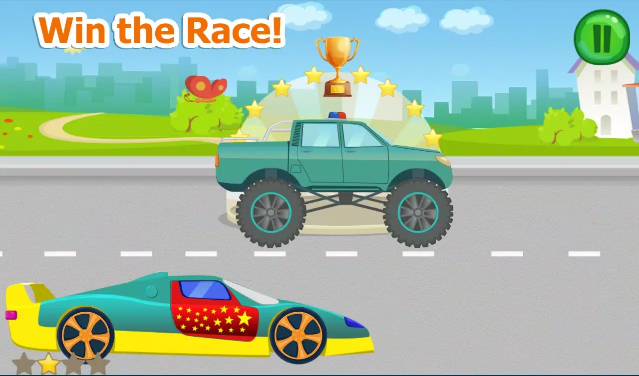 Racing games for toddlers Ekran Görüntüleri