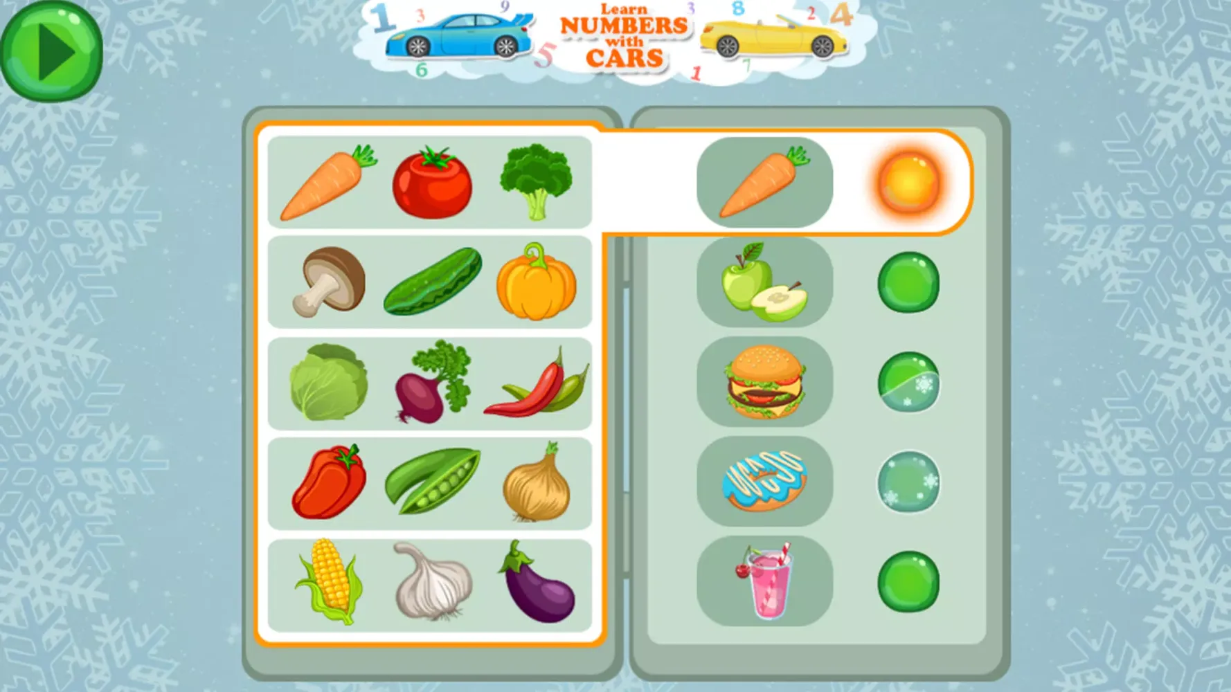 Zrzuty ekranu Little Yum Yum. Baby Food Game