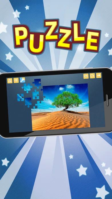 Desert Jigsaw Puzzles. Nature games for Adults 스크린샷