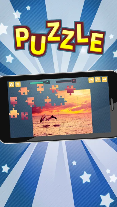 Seascape and Dolphin Jigsaw Puzzles スクリーンショット