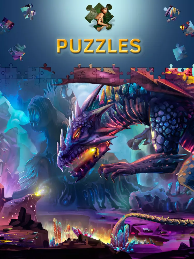 Fantasy Jigsaw Puzzles Ekran Görüntüleri