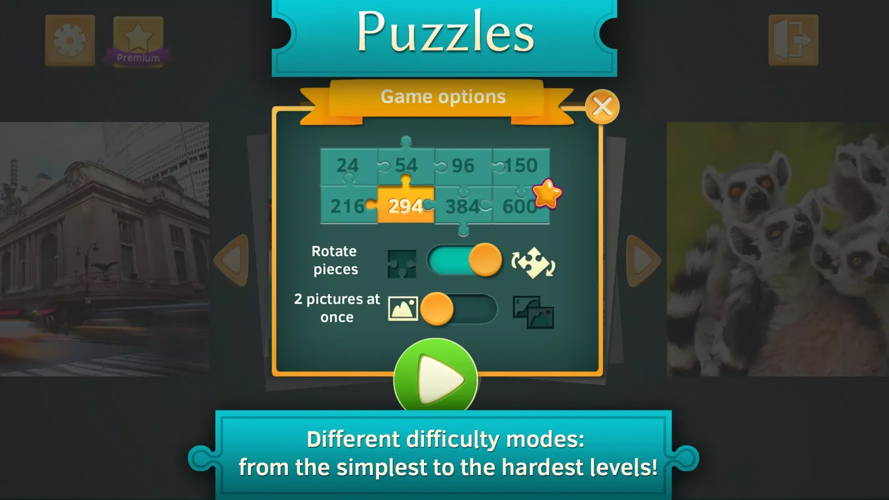 Landscape Jigsaw Puzzles سکرین شاٹس