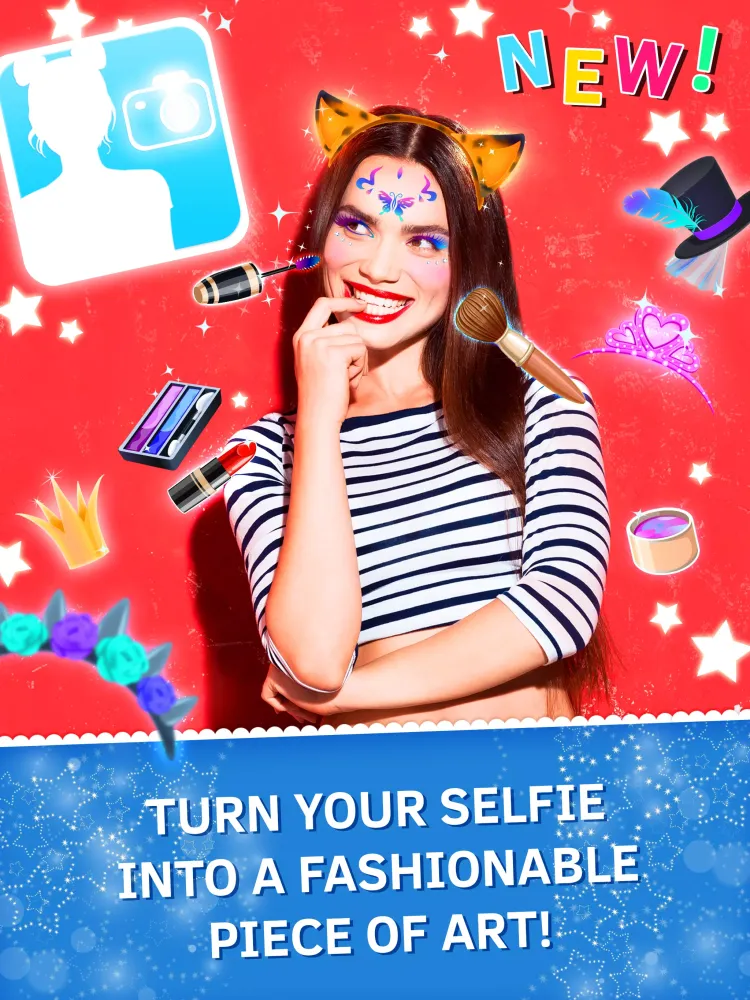 Princess makeup salon 2019应用截图