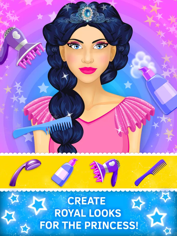Princess makeup salon 2019应用截图