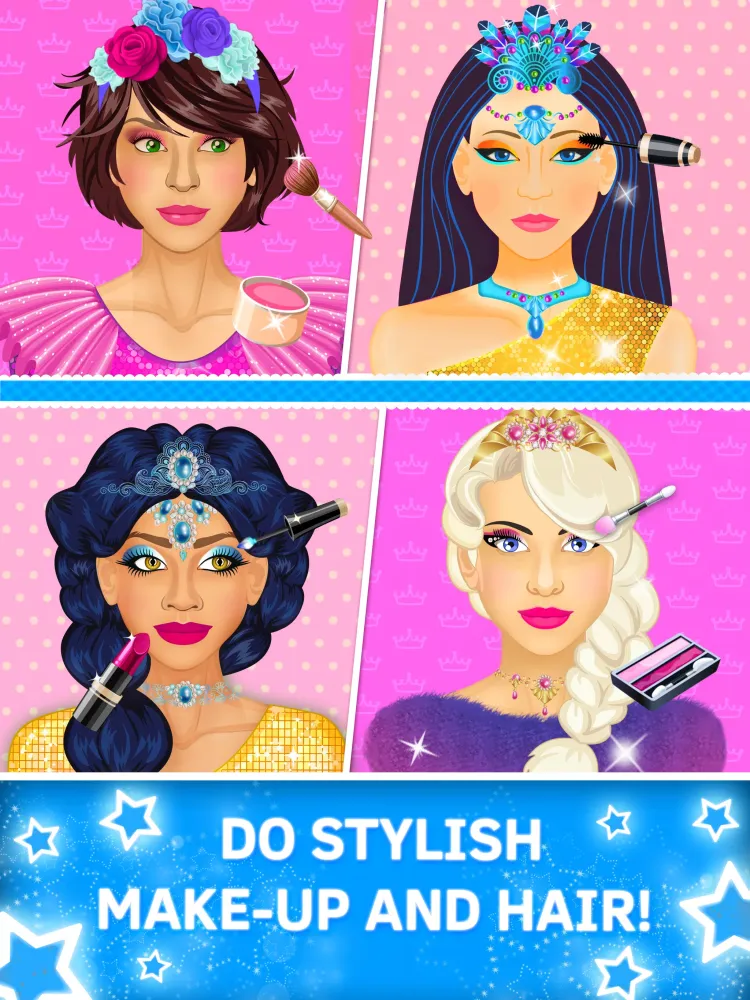 Princess makeup salon 2019应用截图