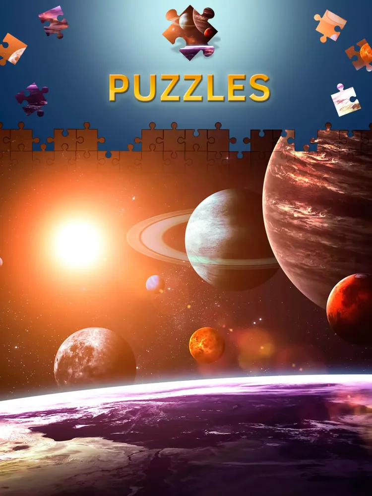 Space Jigsaw Puzzles Screenshots