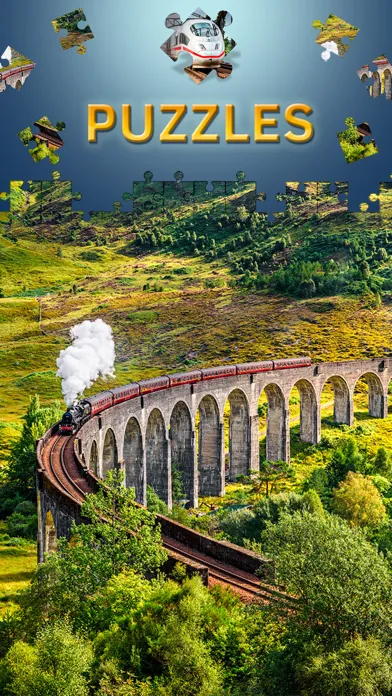 Train Jigsaw Puzzle Games Free স্ক্রিনশট