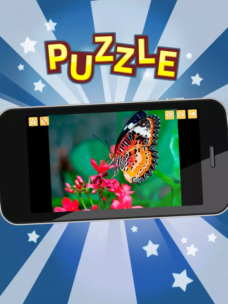 Screenshot di Butterfly Jigsaw Puzzles. Premium iPad 