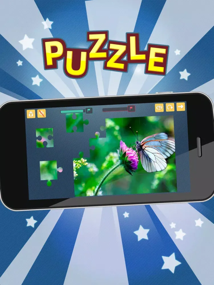 Screenshot di Butterfly Jigsaw Puzzles. Premium iPad 