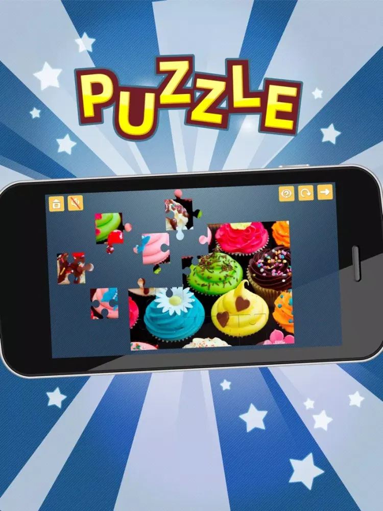 Candy Jigsaw Puzzles Games. Premium iPad 應用截圖