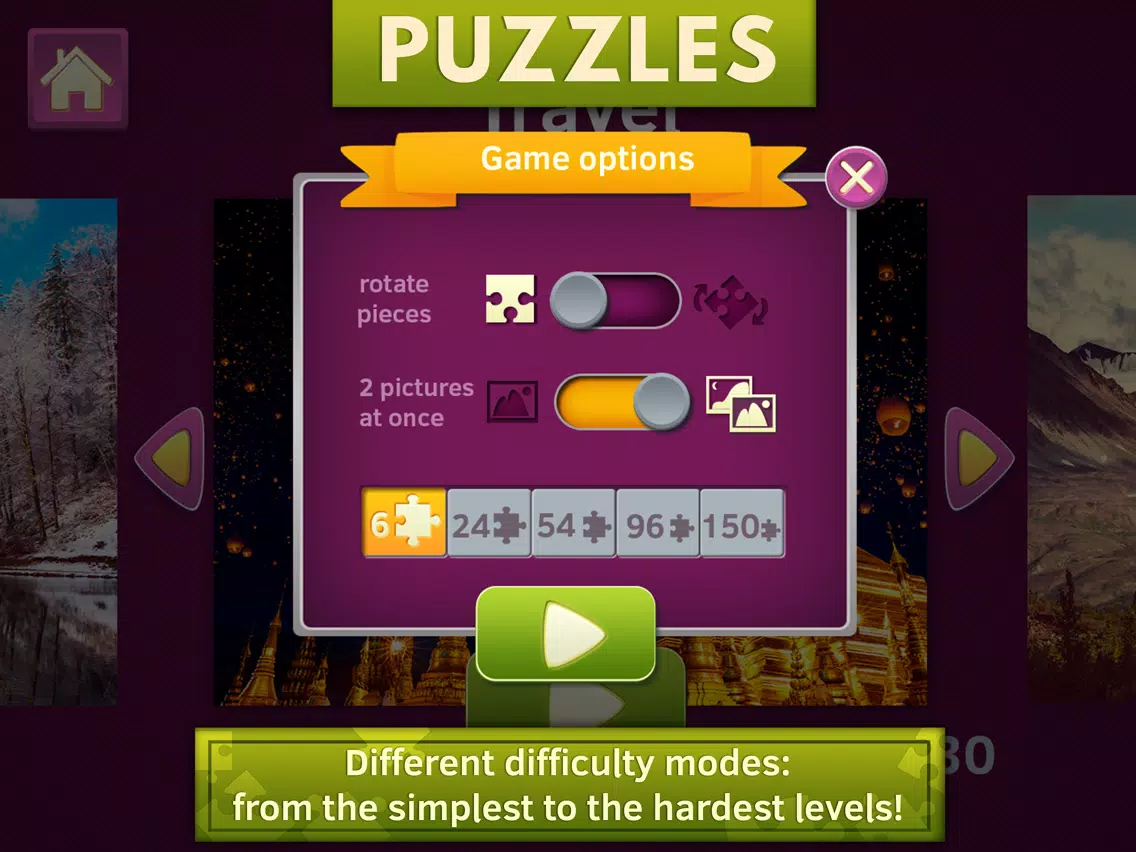 Capturas de tela do Puppies Jigsaw Puzzles iPad 