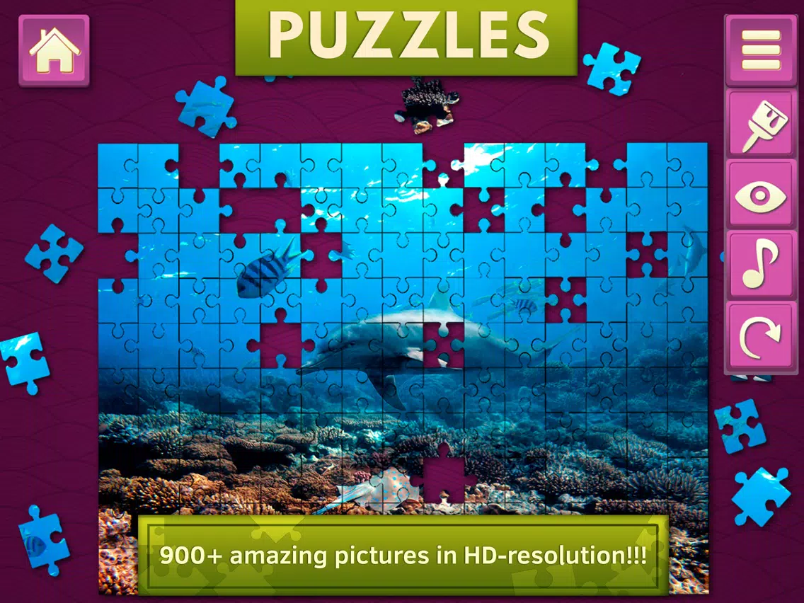Capturas de tela do Puppies Jigsaw Puzzles iPad 