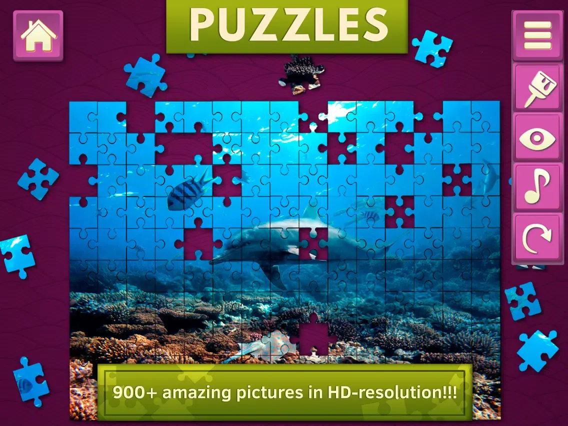 Puppies Jigsaw Puzzles iPad 應用截圖