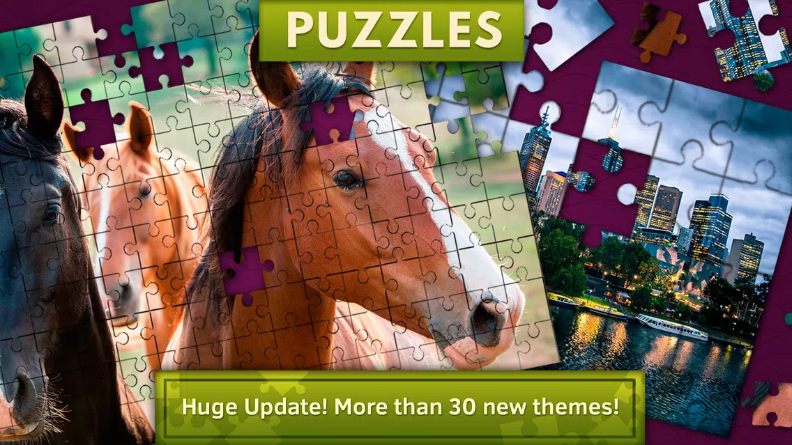 Capturas de tela do Puppies Jigsaw Puzzles