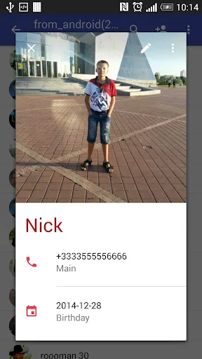 Contacts VCF应用截图
