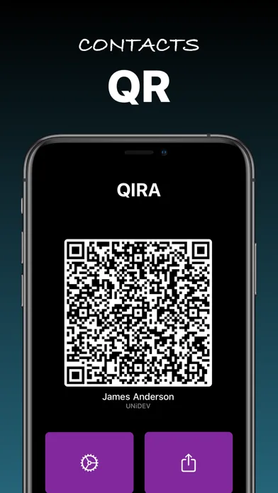 Capturas de tela do Qira