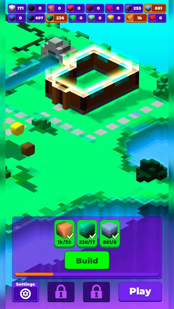 Screenshot di Rainbow Cube Puzzle