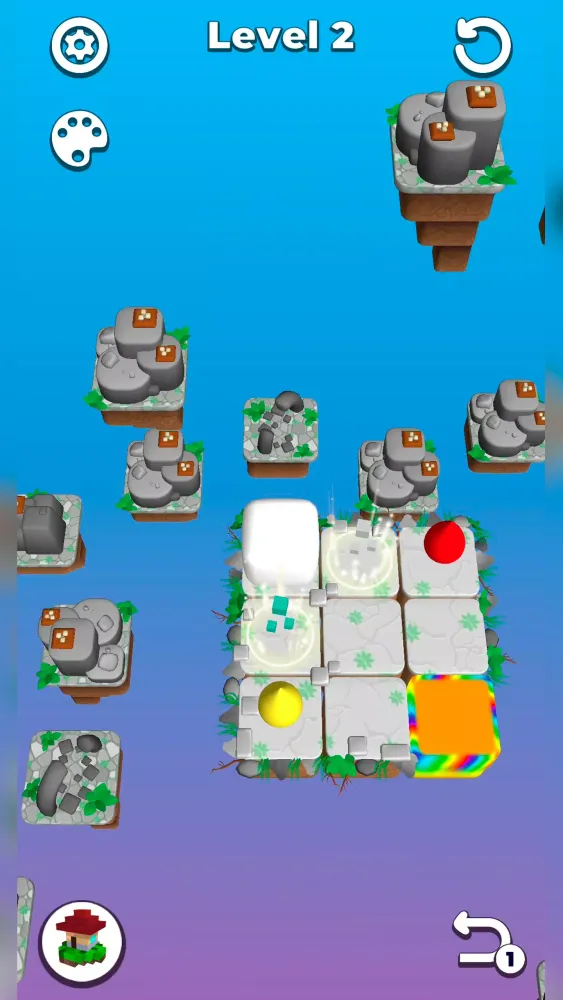 Screenshot di Rainbow Cube Puzzle
