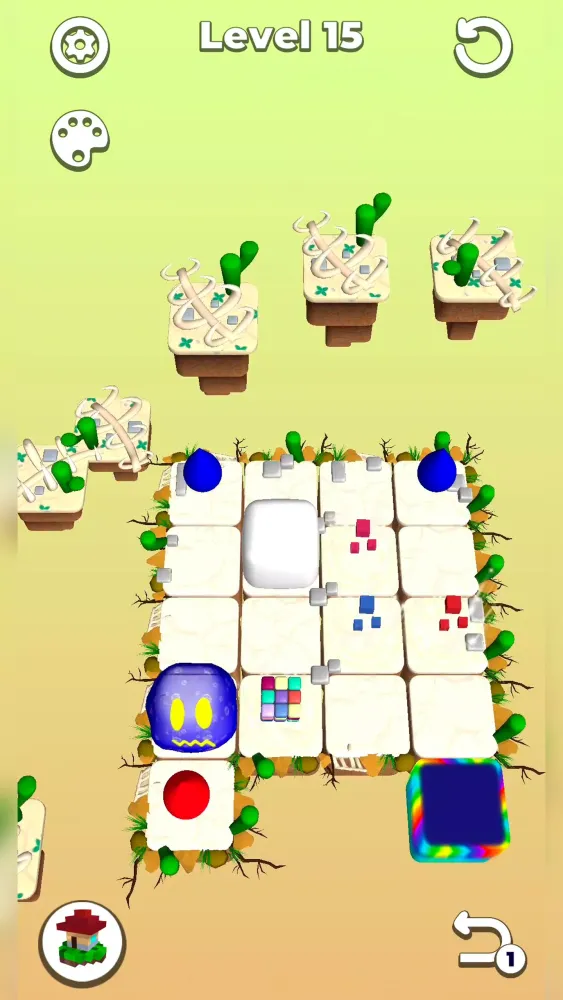 Screenshot di Rainbow Cube Puzzle