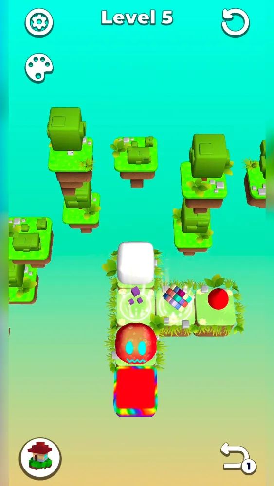 Screenshot di Rainbow Cube Puzzle