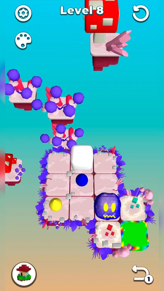 Screenshot di Rainbow Cube Puzzle