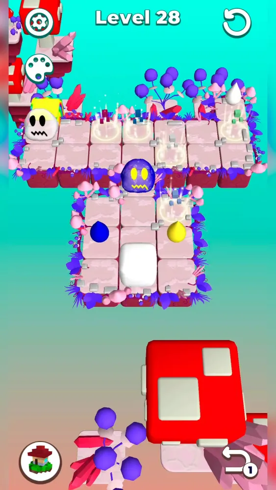 Screenshot di Rainbow Cube Puzzle