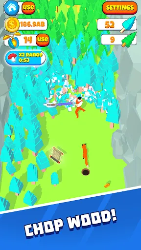 Idle Lumberjack 2 スクリーンショット