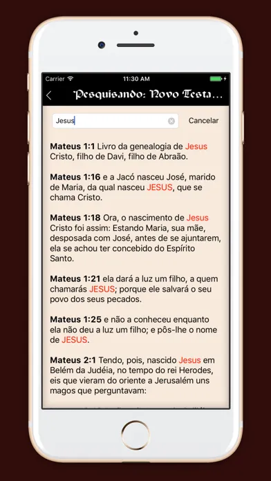 Holy Bible in Portuguese应用截图