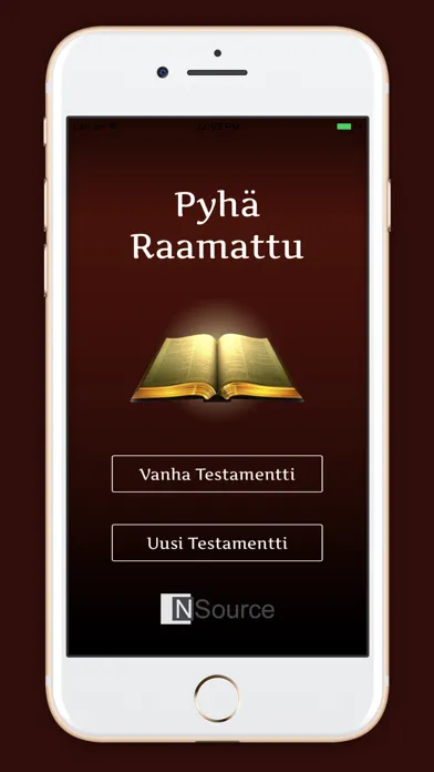 ภาพหน้าจอของ Pyhä Raamattu - Finnish Bible