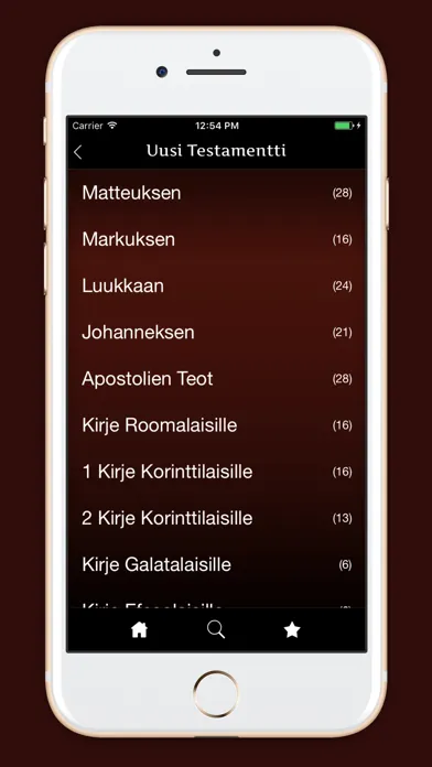 ภาพหน้าจอของ Pyhä Raamattu - Finnish Bible